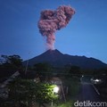 Merapi Erupsi, Abu Vulkanik Ganggu Penerbangan?