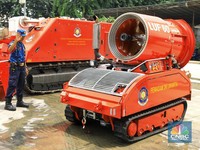 Intip Robot Pemadam Kebakaran DKI Berharga Miliaran Rupiah