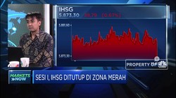Lagi-lagi Corona Bikin IHSG Masuk Zona Merah