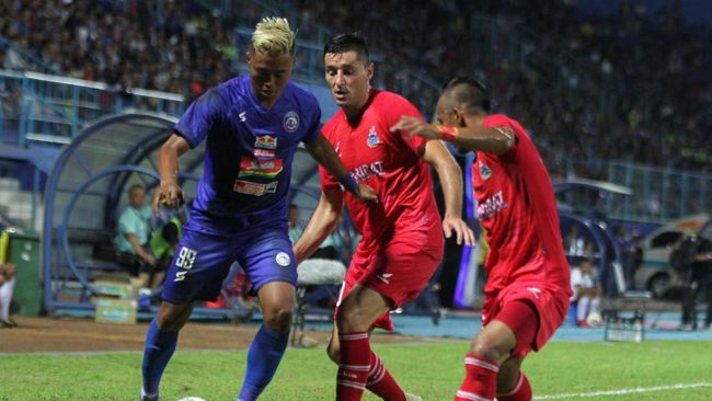 Live Streaming Arema vs Persela di Piala Gubernur Jatim 2020