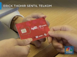 Erick Thohir Sentil Telkom, Ada Apa Gerangan?