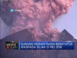 Gunung Merapi Alami Erupsi Setinggi  2.000 M