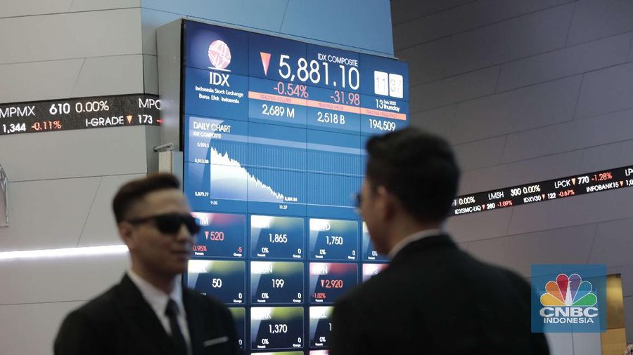 Sentimen negatif virus corona masih menekan Indeks Harga Saham Gabungan (IHSG) di Bursa Efek Indonesia.