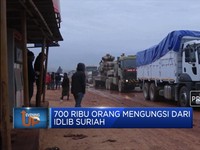 700 Ribu Orang Mengungsi Dari Idlib Akibat Perang Suriah
