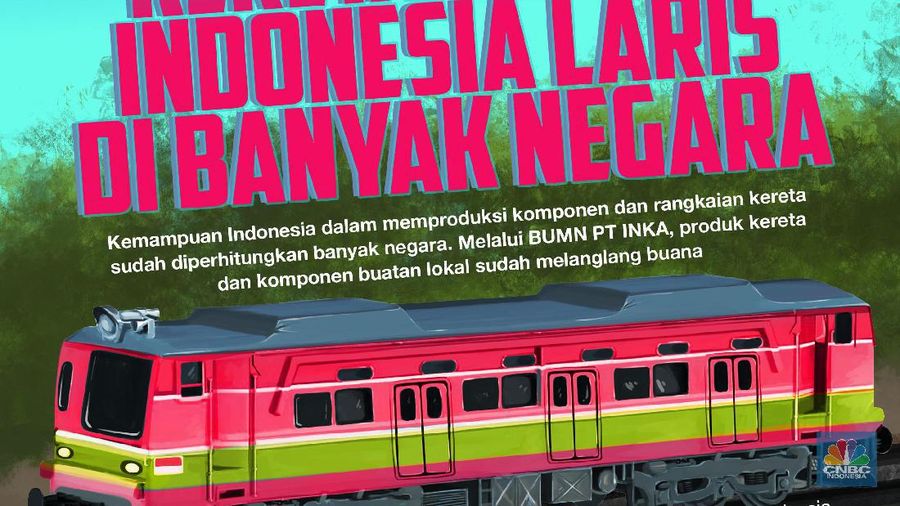 Kereta buatan PT INKA diminati oleh beberapa negara.