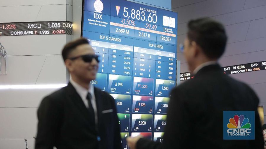Sentimen negatif virus corona masih menekan Indeks Harga Saham Gabungan (IHSG) di Bursa Efek Indonesia.
