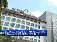 Biaya Eksplorasi Antam Rp 1,42 M pada Januari 2020