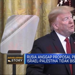 Rusia Tolak Proposal Damai Israel & Palestina dari Trump