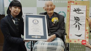 VIDEO: Watanabe, Pria Tertua Dunia dari Jepang