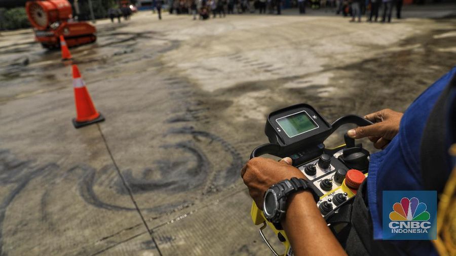 Robot itu buatan negara asal Eropa.