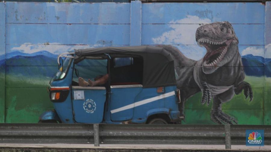 Kali Opak berada di Penjaringan, Jakarta Utara.