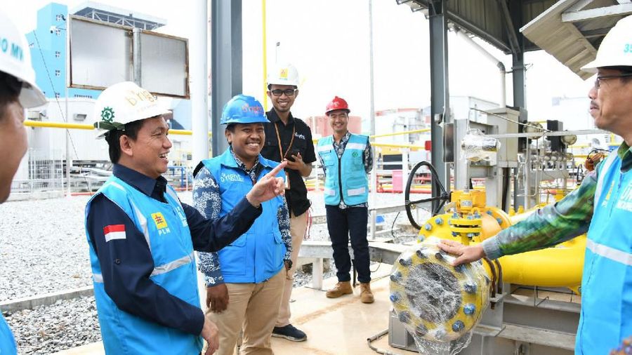 BPH Migas melakukan Kunjungan Lapangan ke Proyek Pembangunan Pelabuhan Kijing dan IP MPP PLTG PLN Batam di Jungkat Kabupaten Mempawah, Kalbar.