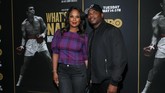 Putri Muhammad Ali, Laila Ali, menikah dengan mantan pemain NFL Curtis Conway pada 23 Juli 2007 dan sudah memiliki dua anak. (Phillip Faraone/Getty Images/AFP)