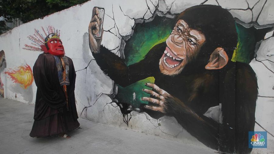 Kali Opak berada di Penjaringan, Jakarta Utara.