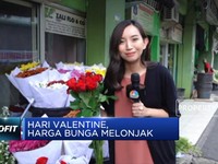 Hari Valentine, Harga Bunga Melonjak!