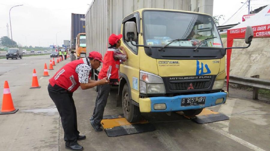 Galakan aksi keselamatan dan penegakan hukum di tol, Hutama Karya jaring 200 lebih kendaran odol. (Dok: HK)