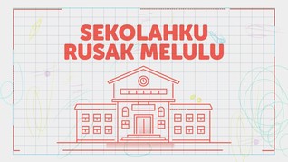 INFOGRAFIS: Sekolahku Rusak Melulu