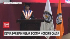 VIDEO: Ketua DPR Raih Gelar Doktor Honoris Causa