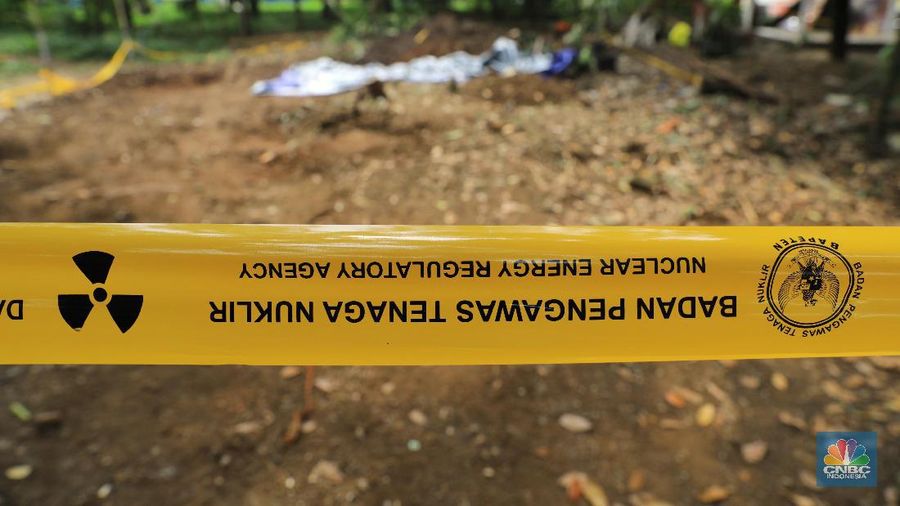 Badan Pengawas Tenaga Nuklir (Bapeten) menemukan sumber paparan radiasi.