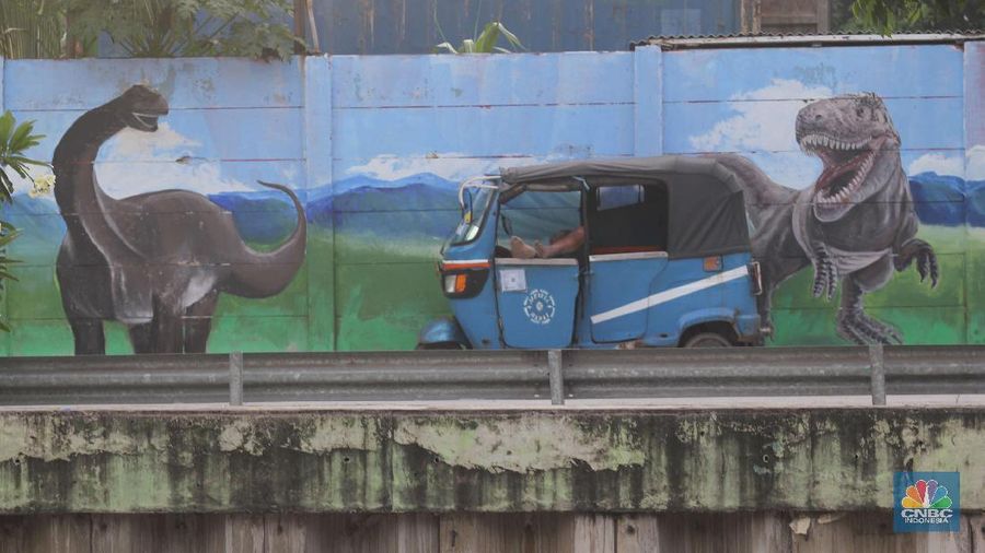 Kali Opak berada di Penjaringan, Jakarta Utara.