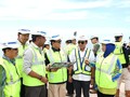 BPH Migas Kunjungi Proyek Penyuplai LNG di Pelabuhan Kijing