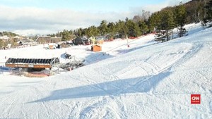 VIDEO: Pemilik Resor Ski di Alpen Khawatirkan Penipisan Salju