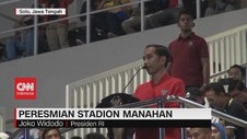 VIDEO: Jokowi Resmikan Stadion Manahan Solo