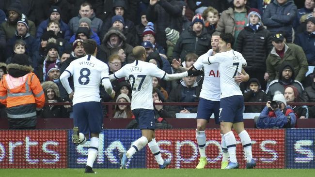 Son Heung Min Cetak Gol di Injury Time, Tottenham Menang