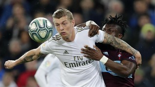 Hasil Liga Spanyol: Real Madrid Gagal Menang Lawan Celta Vigo