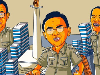 Survei: Ahok Berhasil Atasi Banjir, Bukan Anies Maupun Jokowi