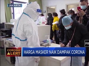 Harga Masker Melonjak Akibat Corona