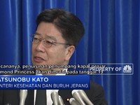 Penumpang Kapal Diamond Diturunkan Besok