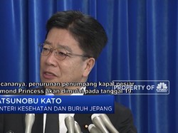 Penumpang Kapal Diamond Diturunkan Besok