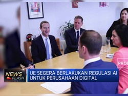Zuckerberg Bertandang ke Markas UE, Ada Apa?