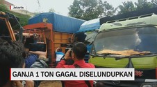 VIDEO: BNN Gagalkan Penyelundupan Ganja Seberat 1 Ton