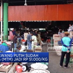 Efek Virus Corona Buat Harga Bawang Putih Melonjak
