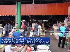 Efek Virus Corona Buat Harga Bawang Putih Melonjak