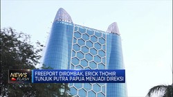 Erick Thohir Tunjuk Putra Papua Jadi Direktur Freeport
