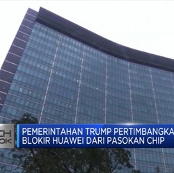 Trump Kaji Pemblokiran Pengiriman Chip ke Huawei