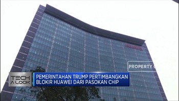 Trump Kaji Pemblokiran Pengiriman Chip ke Huawei