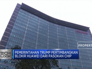 Trump Kaji Pemblokiran Pengiriman Chip ke Huawei