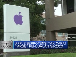 Apple Berpotensi Tak Capai Target Penjualan pada Q1-2020