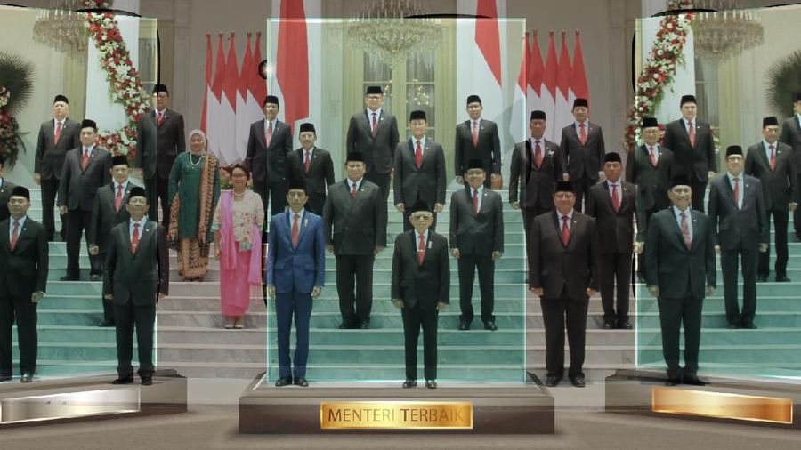 Presiden mengatakan semua anggota kabinet diperintahkan untuk fokus terhadap fungsi kementeriannya masing-masing dan segera dapat beradaptasi.