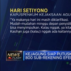 Kejagung Siap Putuskan Nasib 800 Sub-Rekening Efek