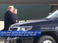 Trump Batalkan Setop Ekspor Mesin Jet GE Ke China