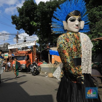 Melihat Semarak Ondel-ondel yang Mau Diatur Gubernur Anies