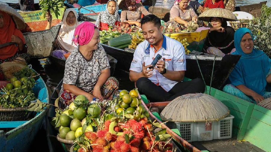 Digitalisasi Penyaluran Kredit Mikro (Dok. BRI)