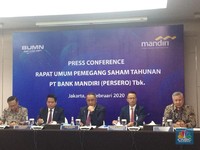 Bank Mandiri Tebar Dividen Rp 16 T, AISA Berpotensi Delisting