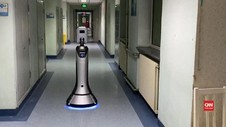 VIDEO: Robot Pengantar Makanan Untuk Petugas Medis