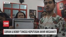 VIDEO: Gibran & Bobby Tunggu Keputusan Akhir Megawati